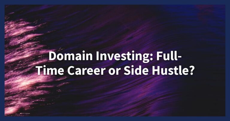 Domain Investing